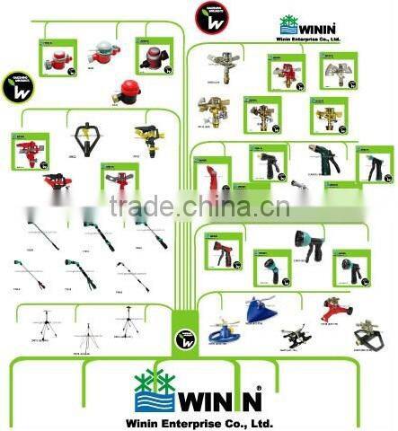 Plastic 2-Way Snap-In Garden Y Shut-Off Valve