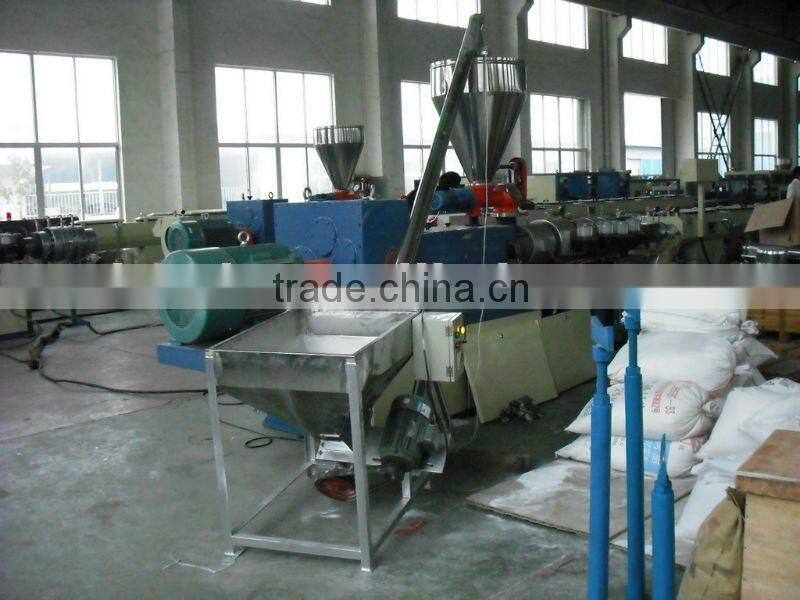 SJSZ92 twin screw extruder for waste plastic PP/PE recycling&washing