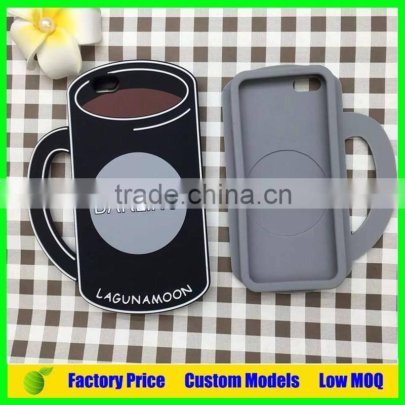 Starbucks 3d silicone mobile phone case cover for LG G Flex 2 cell phone back cover case