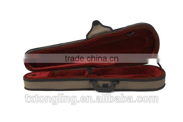 Triangle Light Foam Round Violin Case For Sale