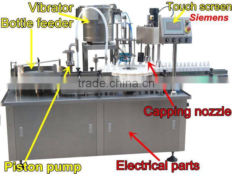 Trade assurance supplier automatic liquid botting machine,spray bottle filling machine