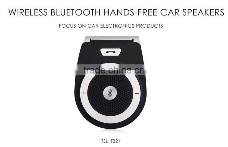 Dsp technology bluetooth handsfree car kit,Mini wireless car speakerphone