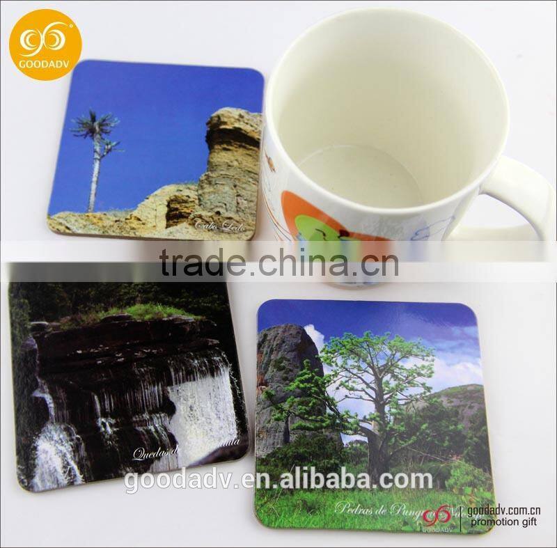 Wholesale alibaba personalized high-grade glass photo coasters