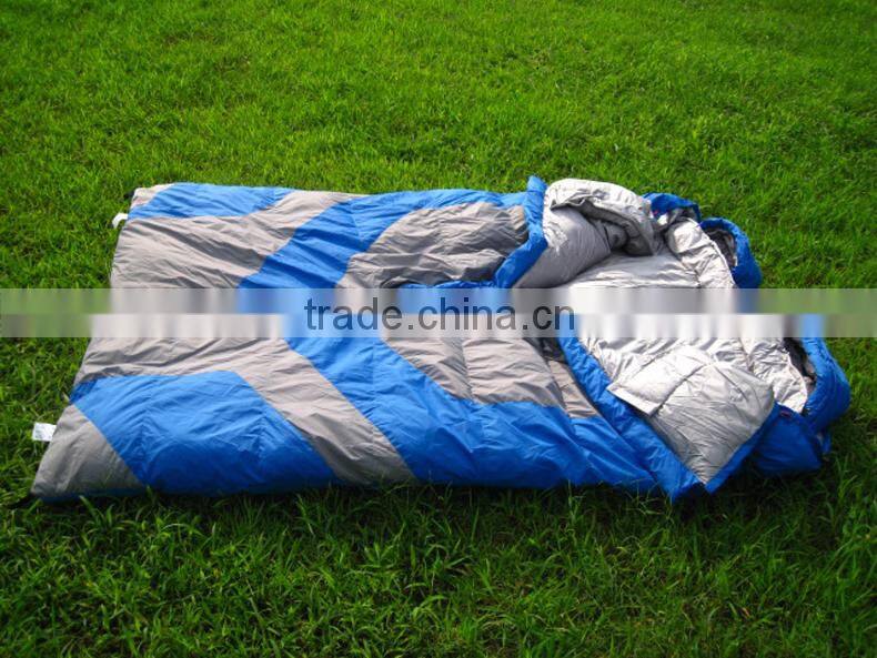 outdoor super light envelope down sleeping bag