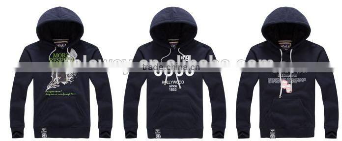 casual men's hoody top high quality men's casual hoody closeout
