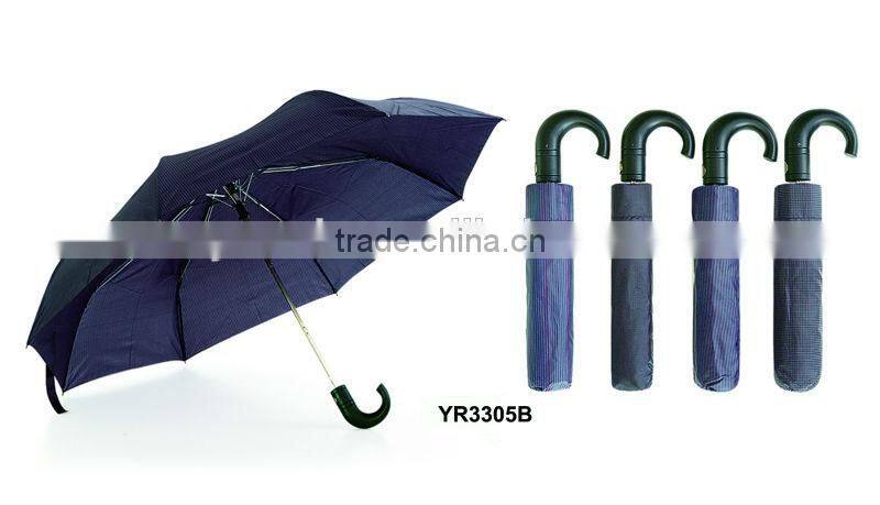 3 fold automatic Gents scotch umbrella