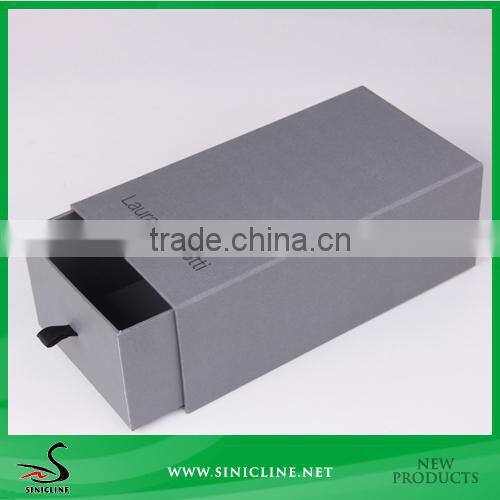 Sinicline 2015 New Custom Logo Luxury Drawer Box Printing