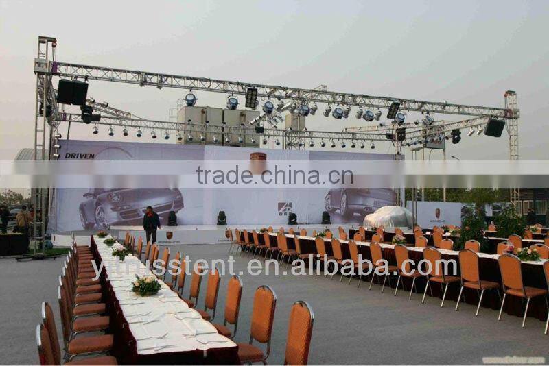 Lighting Truss with stage for Event Performance