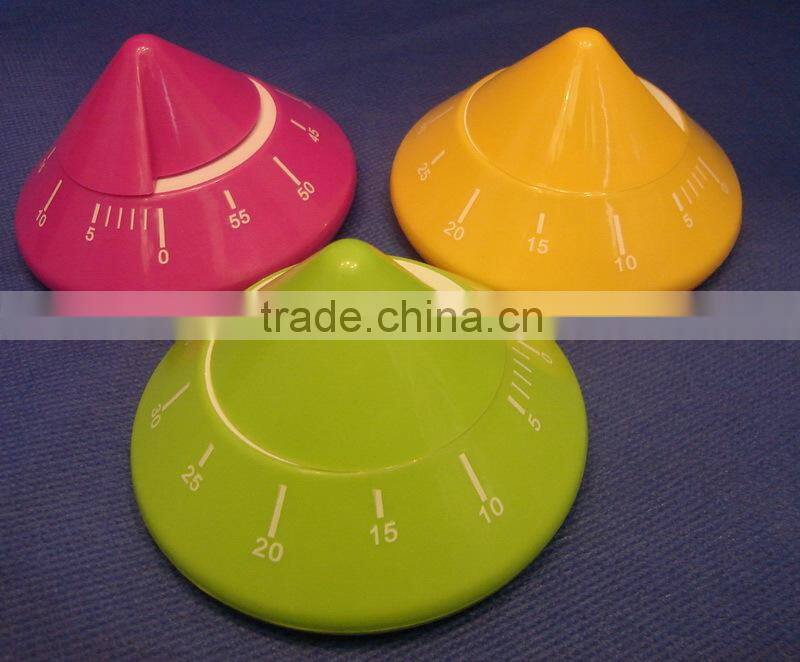 China supplier cone shape kitchen mechanical timer