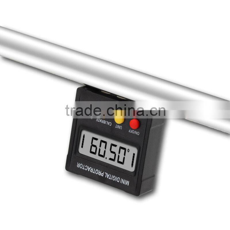 Mini Digital Protractor Inclinometer Angle Meter 360 degree Slope Angle Upright Magnet