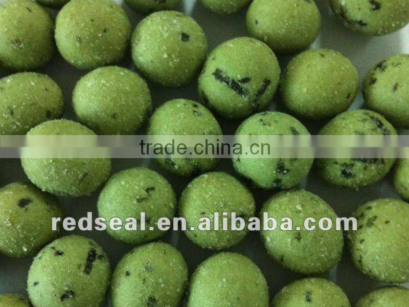 NATURAL wasabi coated green peas