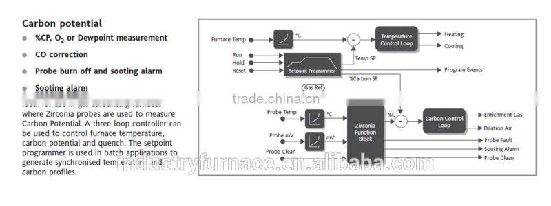 Controlled atmosphere furnace intelligent programmable controller