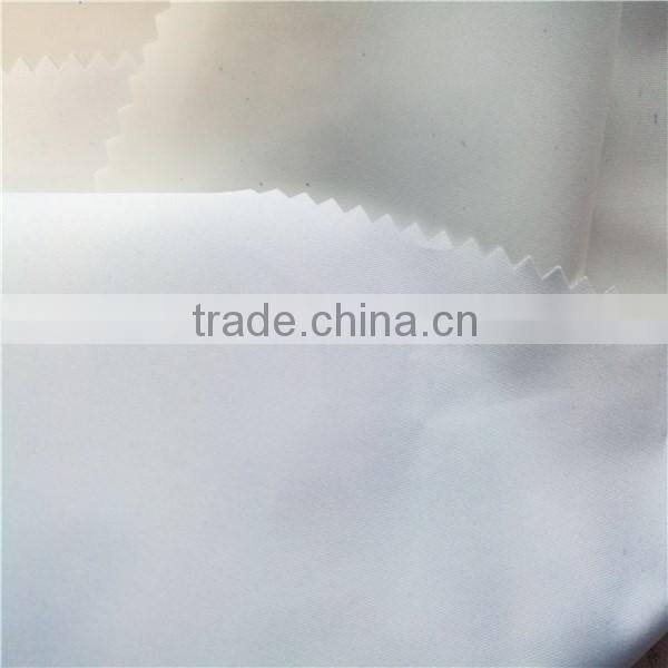 100% polyester pongee with milky coated fabric from suzhou