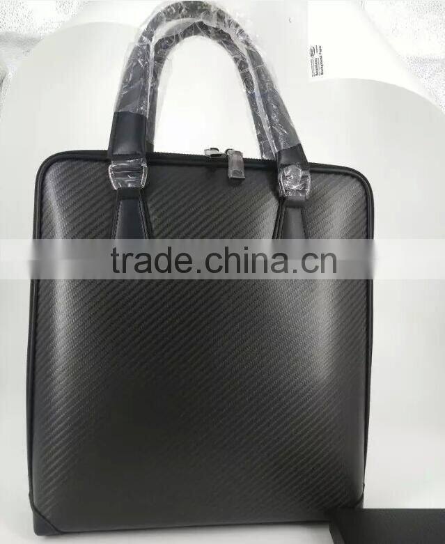 Men's Briefcase Matt Carbon Fiber Handbags