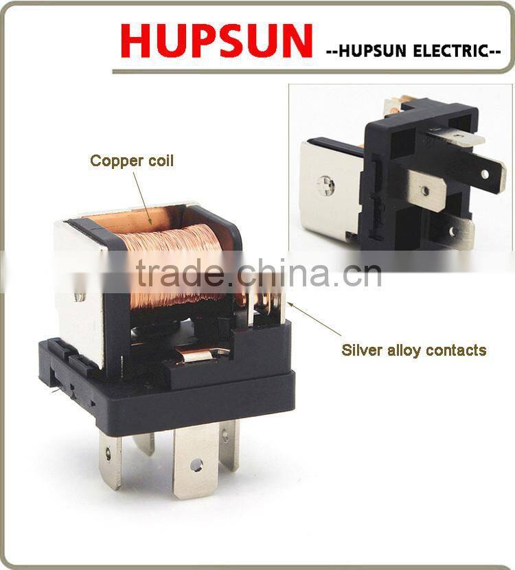 Relay supplier 4PIN SPST auto relay normal open relay