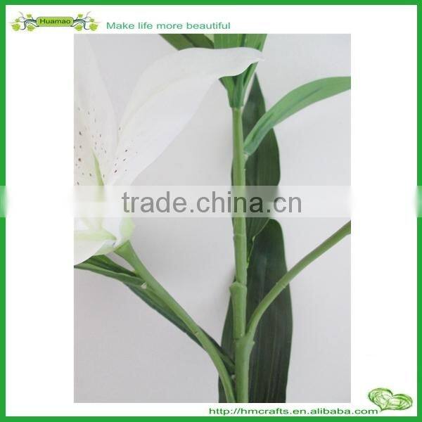 import china white real touch artificial flower wholesale
