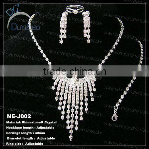 Fashion pearl jewelry sets for bride