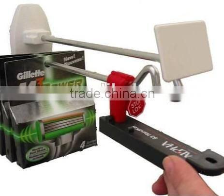 rf EAS peg hook lock rf lock stop for rack