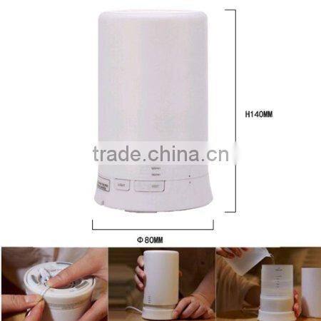 Oil Cool Mist Mini Ultrasonic Humidifier and High quality mini USB humidifier with LED night light