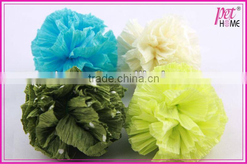 2013 Pet home beautiful paper ball cat toy