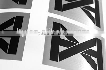 uv laminated business circular sticker (M-A457)