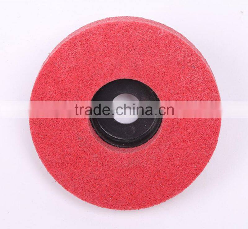 9P non woven polishing disc for polishing handle high degree of finish