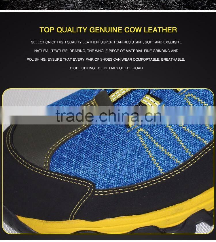 New design big size men outdoor safety shoe sport hiking shoes available stock