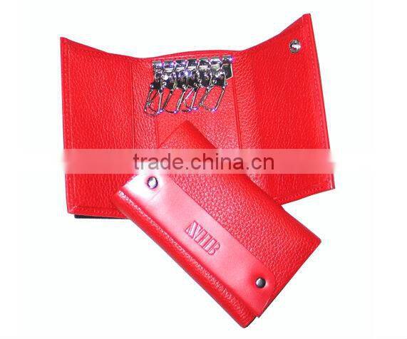 Handmade leather key wallets for men