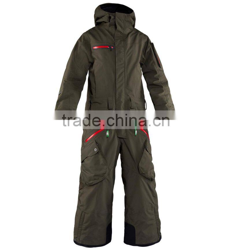 Winter one piece ski wear