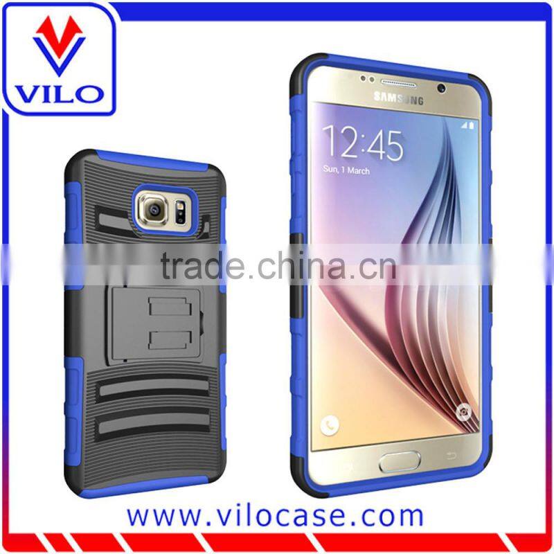 Heavy duty combo rubber rugged case for samsung Note 5