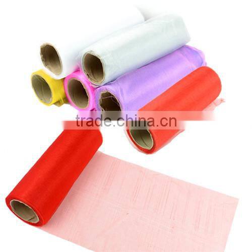 Cheap Organza Fabric Roll