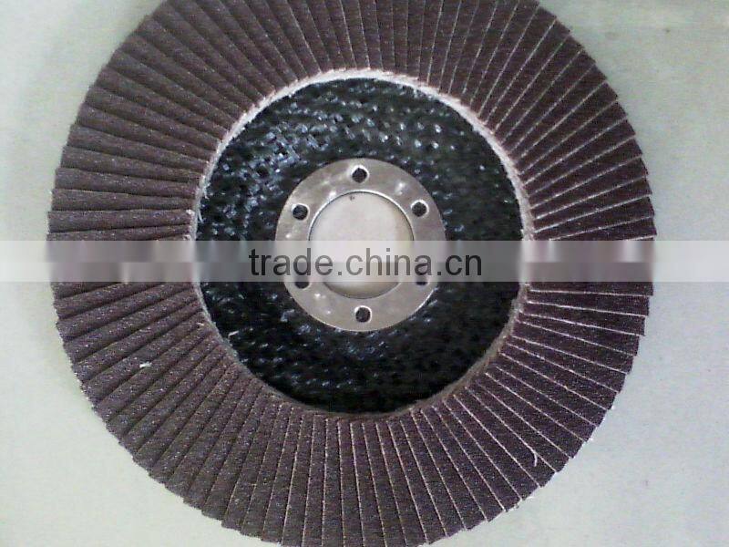 high quality white corundum flap disc for polishing metal, stainless steel