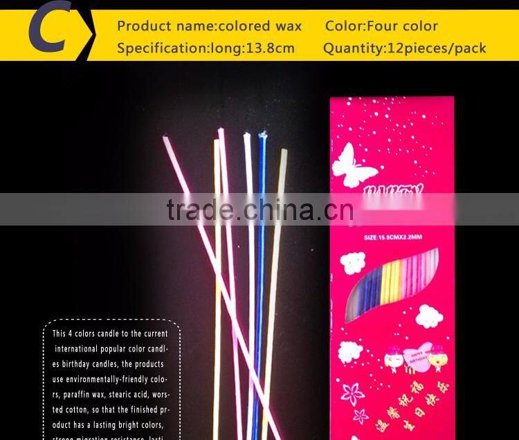 Transparent disposable a set of dessert tool cake knife paper dish cake fox colored wax