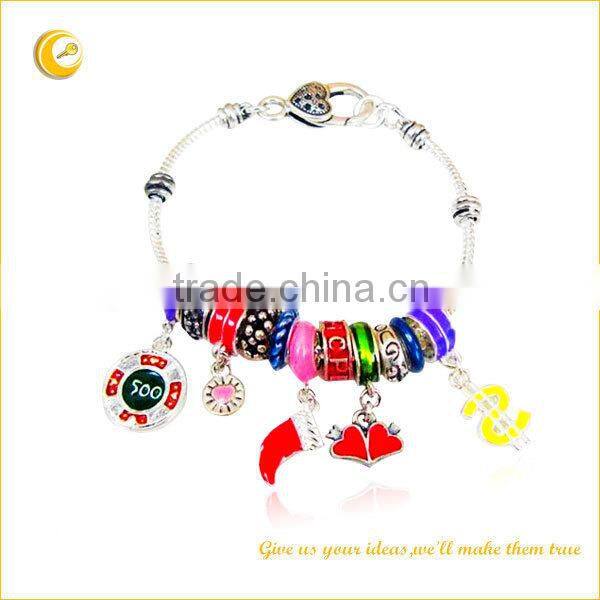 Fashion bead bracelet,charm bracelet