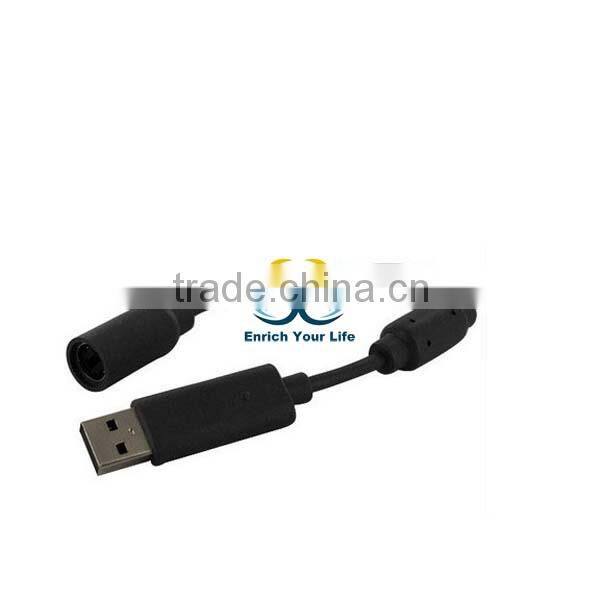 Wired USB Breakaway Cable Cord Game Controller Adapter for XBOX 360