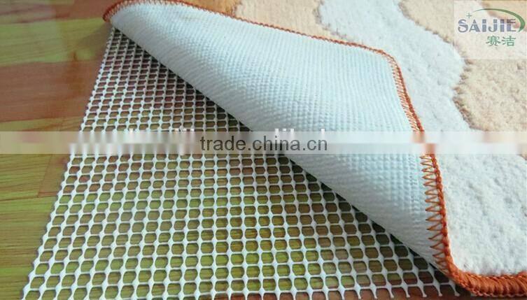 Cixi waterproof PVC non slip rug pad / high quality carpet underlay
