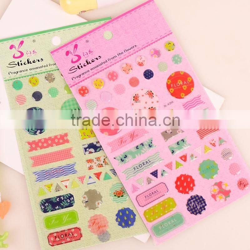 Eco-friendly Non-toxic home decoration epoxy sticker,China factory custom epoxy sticker