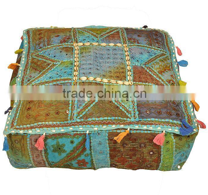 buy handmade online round footstool ottoman