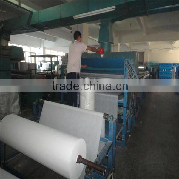Polyester non-woven interlining soft hand feeling