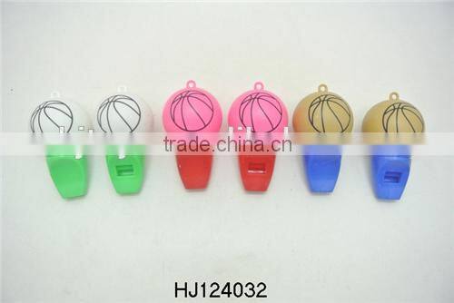 Cheap Price Plastic Keychains Whistle Toys, Toys Whistle Key Rings HJ124041
