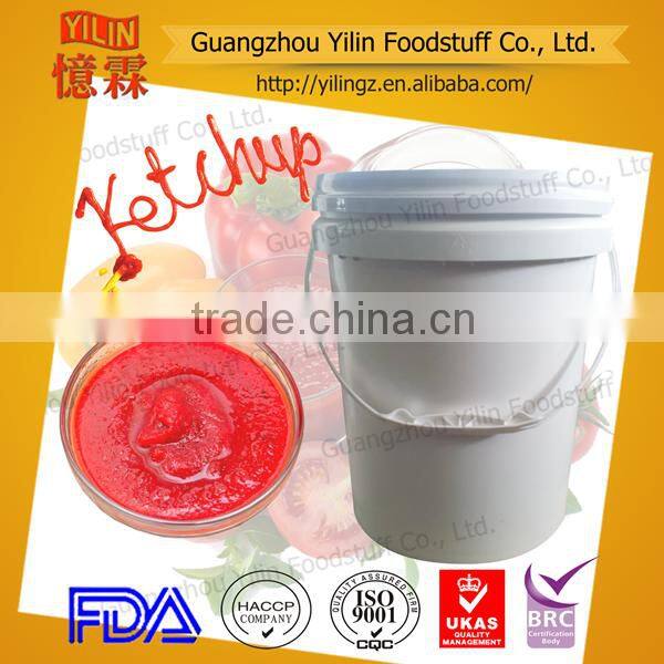 Unique hot sale for retail restaurants 20kg wholesale ketchup in bulk