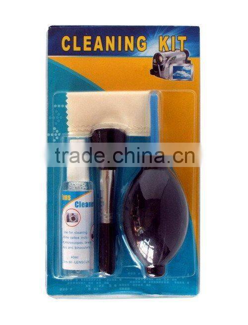 blowing dust ball/4 in 1 computer cleaning kit/double-sided Microfiber Cloth