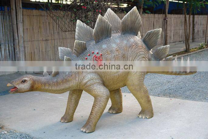Fiberglass stegosaurus Model For Theme Park
