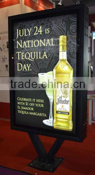aluminum waterproof outdoor display signboard