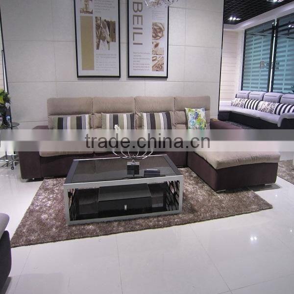 latex rubber foam cotton comfort l shaped sofa designs