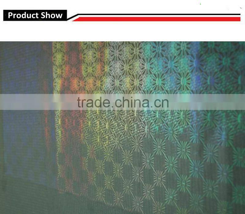 Holographic Film Custom printed bopp hologram film