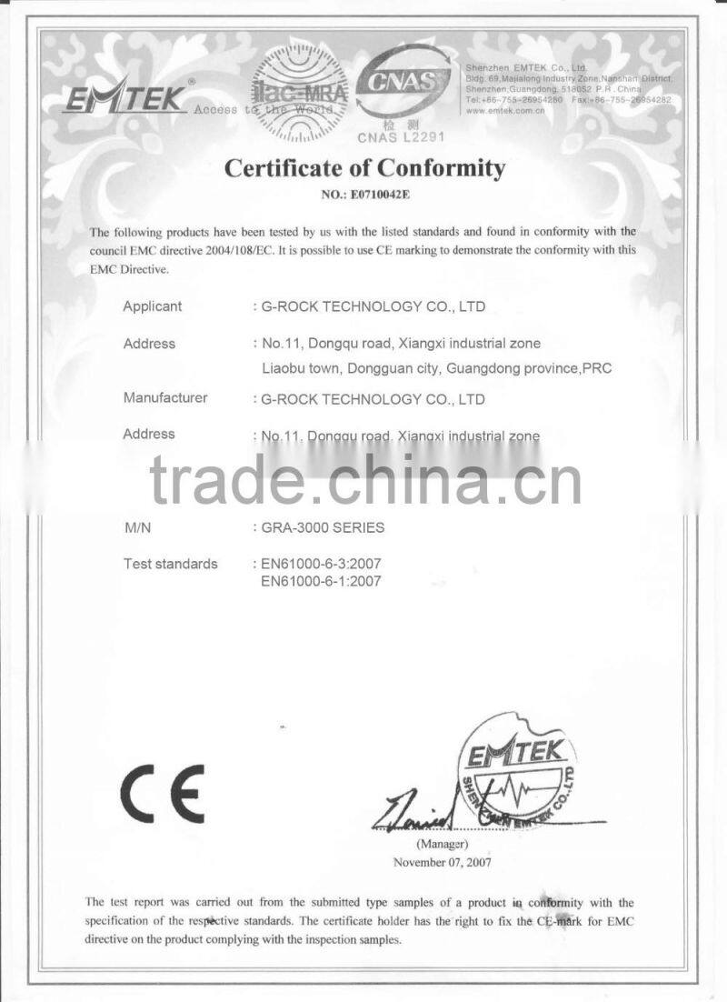 18/24/36'' electric actuator for the tracking system