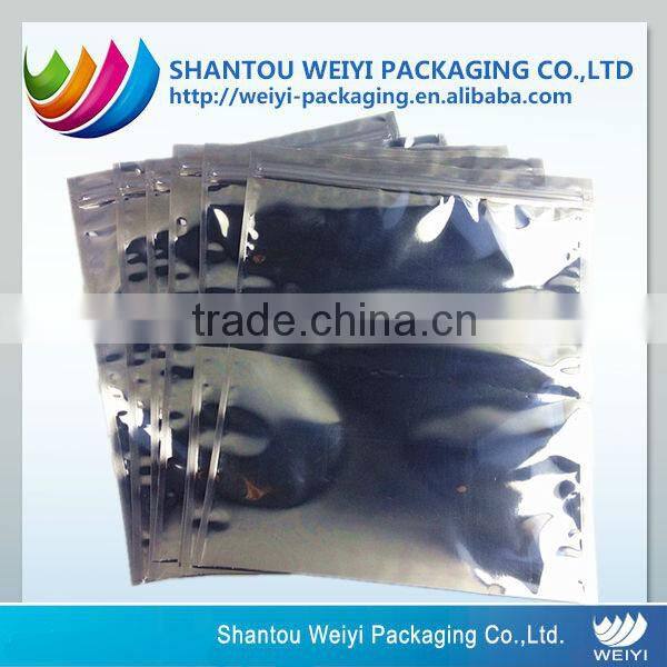 Custom anti-static transparent aluminum foil packaging bag for electronic component