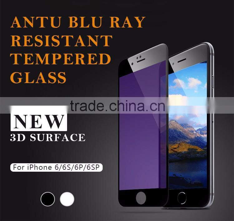 2016 New arrival tempered glass 3D anti explosion for iPhone 6/6 Plus/6S/6S Plus scratch resistant 9H hardness screen protector