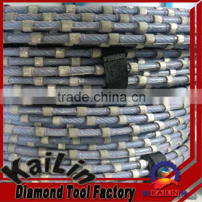 Diamond wire manufacturer, diamond wire saw for profiling, squaring and quarrying